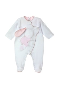 Babygrow PUPILEK pink