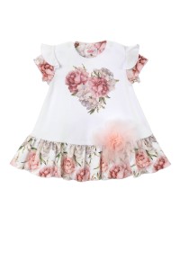 Dress S/S ANET white