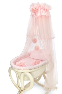 Canopy tulle pink