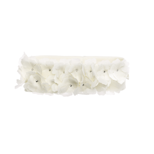 Headband with flowers DALIA ivory