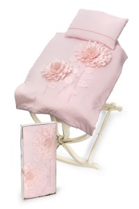 Side bedding set 3 pcs ELIZABETH pink