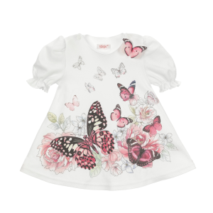 Short-sleeved dress LINDA