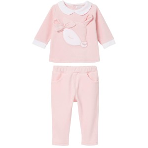 Velor tracksuit set (sweatshirt and pants) CLOE