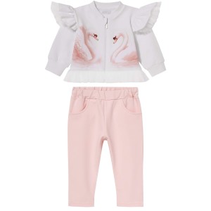 Tracksuit white and pink,  ALI 