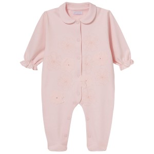 Babygrow unzipped CARLA Pink