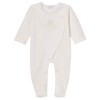 Set 3 pcs (babygrow, hat, swaddle), ivory, BAMBINI-1