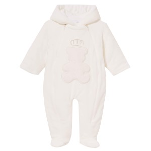  Velour pramsuit TEDDY Ivory