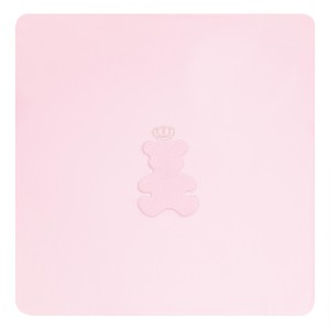 BL-08261P Blanket velour TEDDY Pink