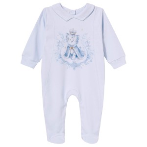 Babygrow with collar, blue ASIM 