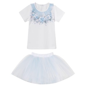 Set 2 pcs (blouse s/s, skirt) ARABELLA