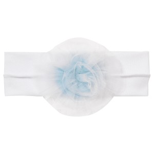 Headband with Tulle Flower ARABELLA